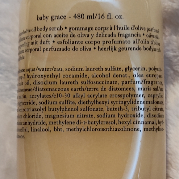 NWT! Philosophy Baby Grace Perfumed Olive Oil Body Scrub 16oz - Picture 5 of 6